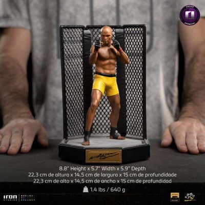 IRON STUDIOS MMA ANDERSON SPIDER SILVA ART SCALE DELUXE 1/10 STATUE FIGURE