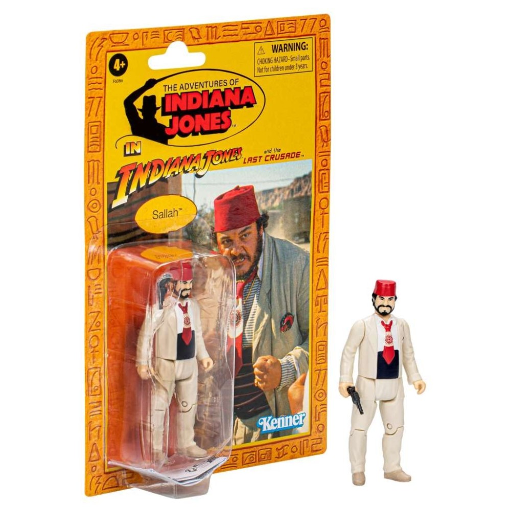 HASBRO INDIANA JONES RETRO SALLAH ACTION FIGURE