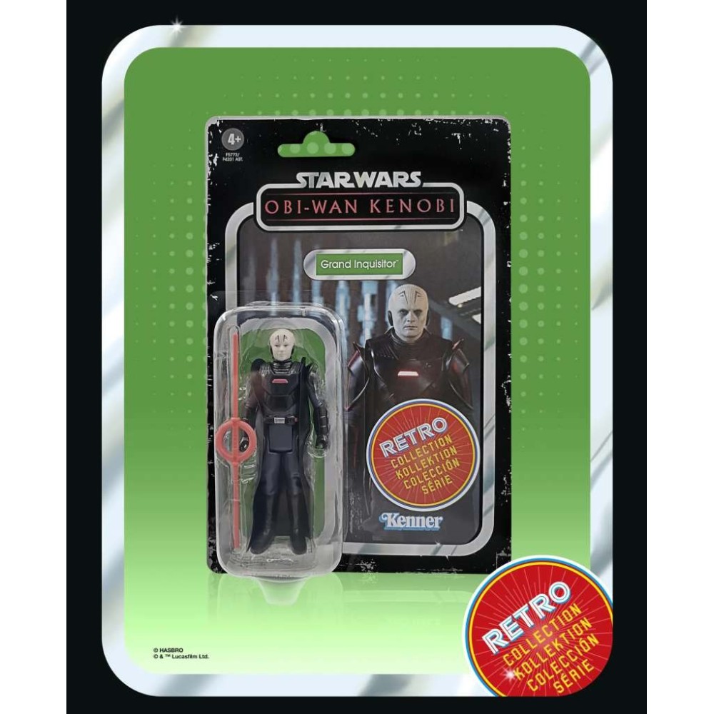 HASBRO STAR WARS RETRO COLLECTION GRAND INQUISITOR ACTION FIGURE