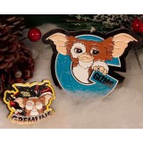 FANATTIK GREMLINS MOGWAI COLLECTION MEDALLION AND PIN BAGDE SET