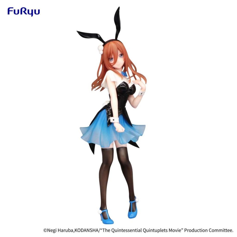 FURYU THE QUINTESSENTIAL QUINTUPLETS MOVIE TRIO-TRY-IT MIKU NAKANO BUNNIES STATUE FIGURE
