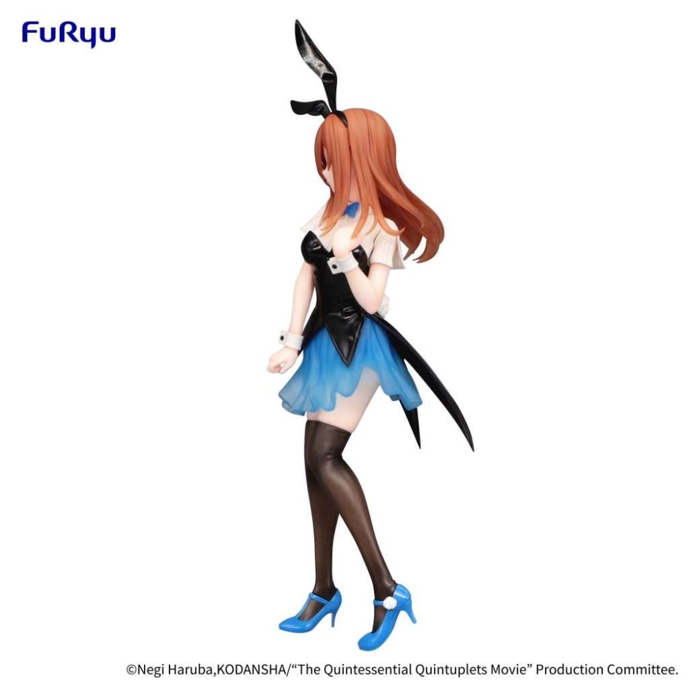 THE QUINTESSENTIAL QUINTUPLETS MOVIE TRIO-TRY-IT MIKU NAKANO BUNNIES STATUA FIGURE FURYU
