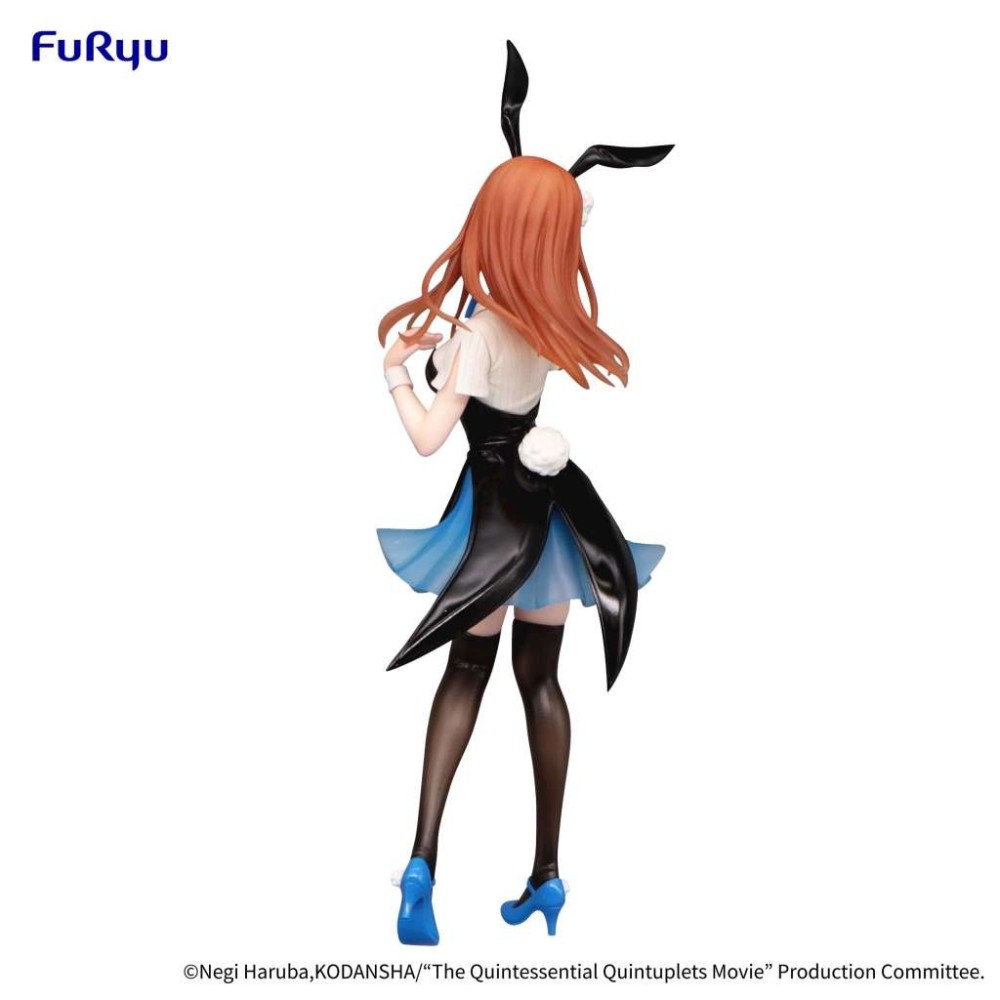 FURYU THE QUINTESSENTIAL QUINTUPLETS MOVIE TRIO-TRY-IT MIKU NAKANO BUNNIES STATUE FIGURE