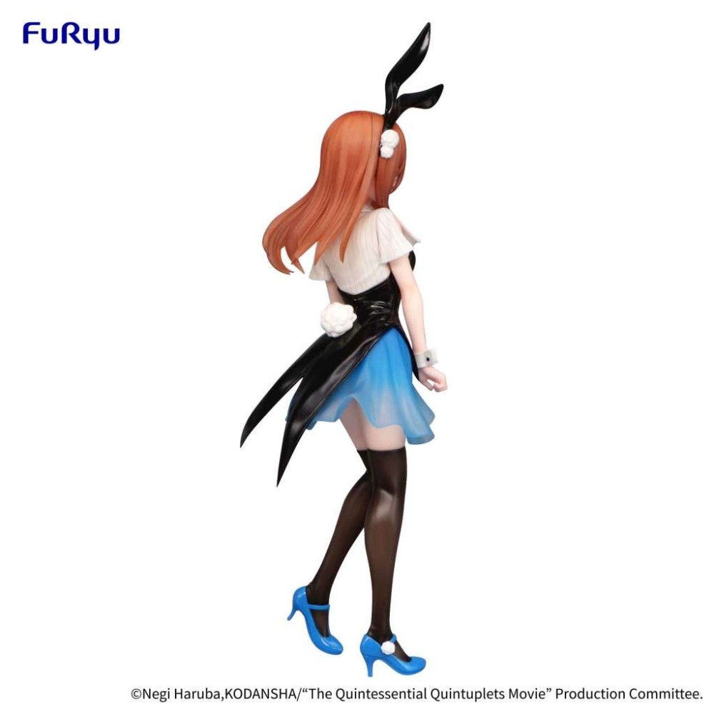 FURYU THE QUINTESSENTIAL QUINTUPLETS MOVIE TRIO-TRY-IT MIKU NAKANO BUNNIES STATUE FIGURE