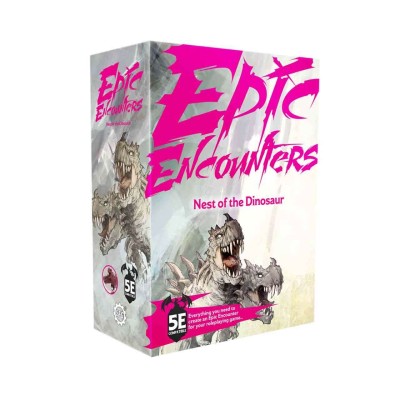 EPIC ENCOUNTERS NEST OF THE DINOSAUR SET MINIATURE STEAMFORGED GAMES