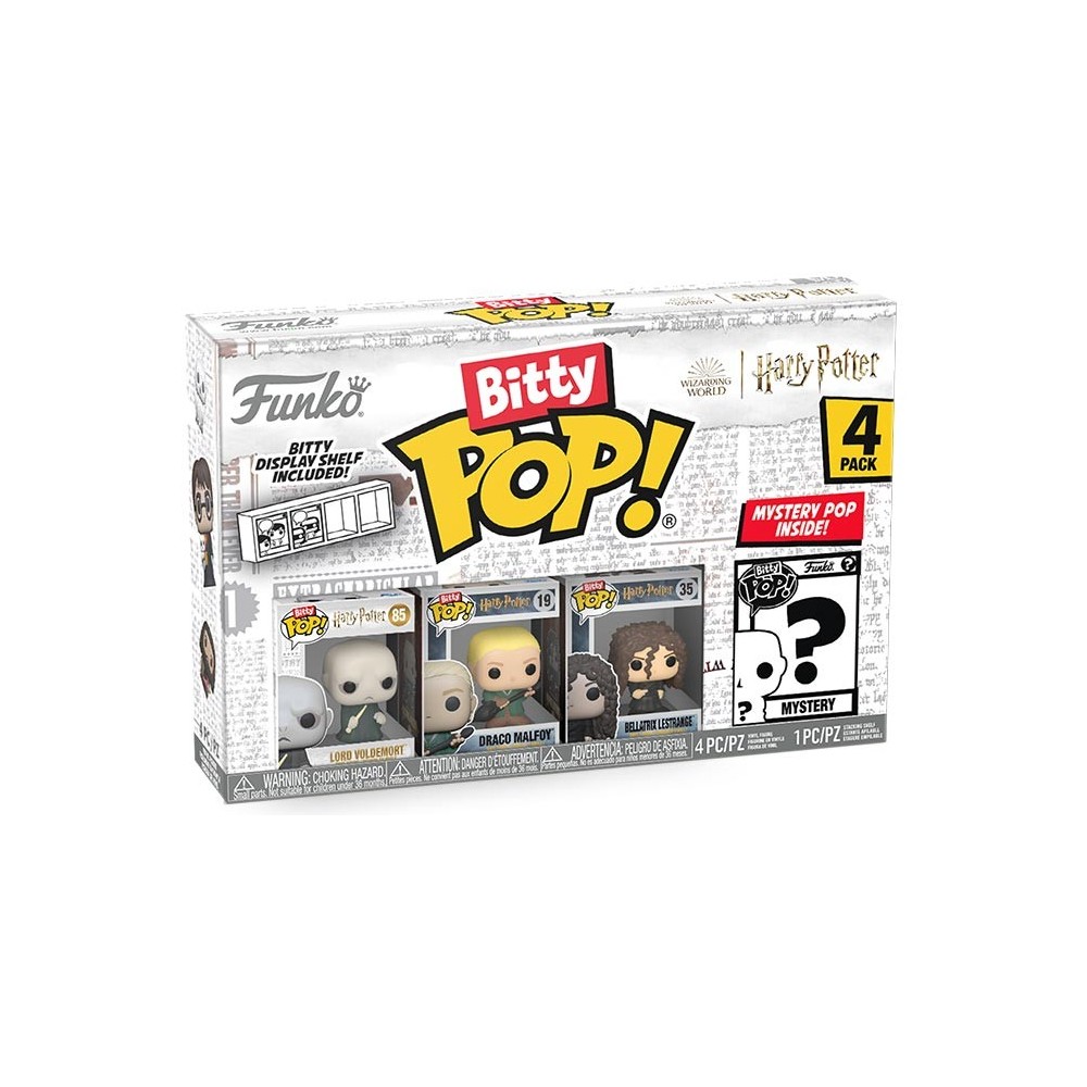 FUNKO BITTY POP! HARRY POTTER 4 PACK VOLDEMORT VINYL MINI FIGURE FUNKO