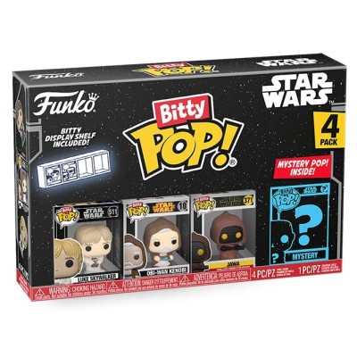 FUNKO BITTY POP! STAR WARS 4 PACK LUKE VINYL MINI FIGURE FUNKO