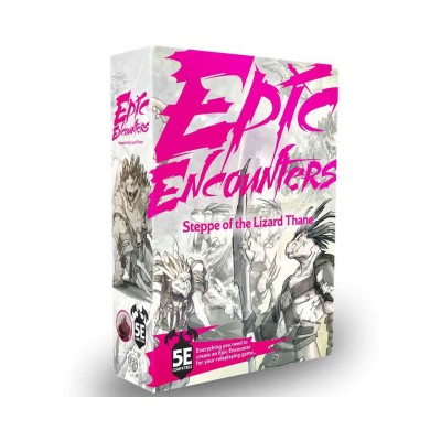 EPIC ENCOUNTERS STEPPE OF THE LIZARD THANE SET MINIATURE STEAMFORGED GAMES