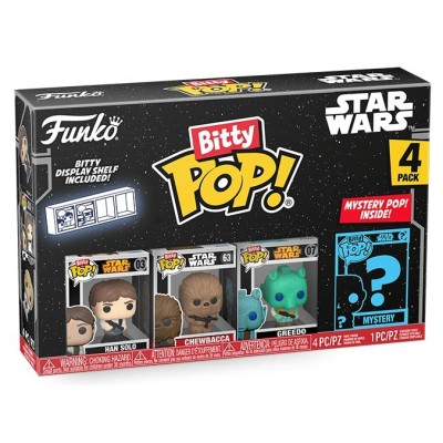 FUNKO BITTY POP! STAR WARS 4 PACK HAN VINYL MINI FIGURE FUNKO