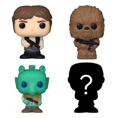 FUNKO BITTY POP! STAR WARS 4 PACK HAN VINYL MINI FIGURE FUNKO