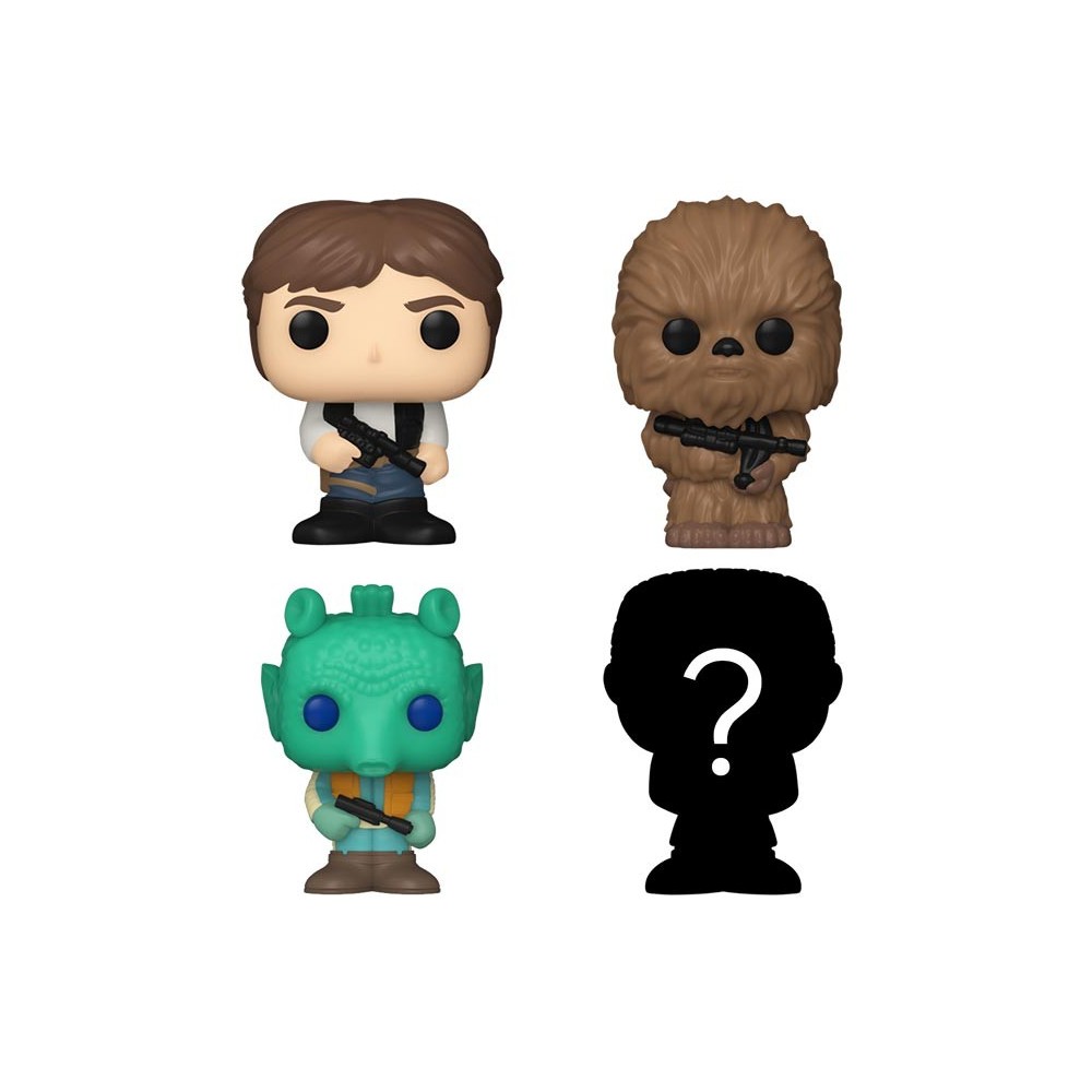 FUNKO BITTY POP! STAR WARS 4 PACK HAN VINYL MINI FIGURE FUNKO