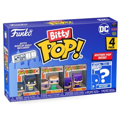 FUNKO BITTY POP! BATMAN CLASSIC TV SERIES 4 PACK ADAM WEST VINYL MINI FIGURE FUNKO