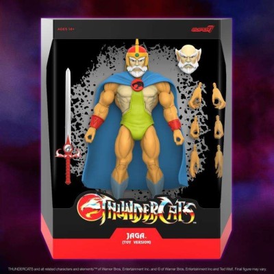 SUPER7 THUNDERCATS ULTIMATES JAGA TOY VERSION ACTION FIGURE
