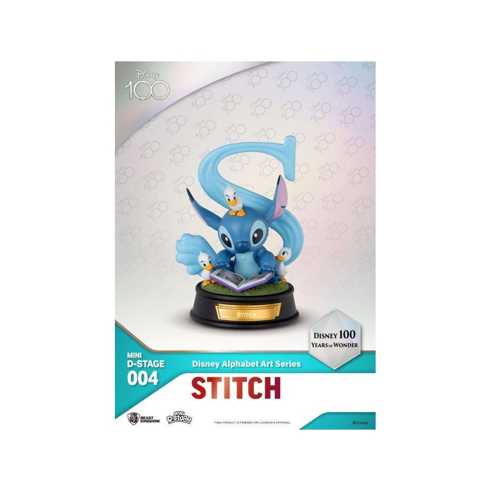 DISNEY 100 YEARS OF WONDER ALPHABET MINI D-STAGE FIGURES BEAST KINGDOM