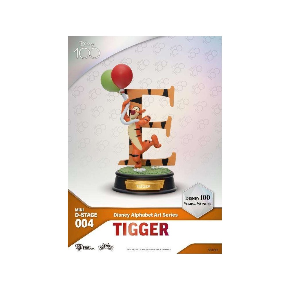 DISNEY 100 YEARS OF WONDER ALPHABET MINI D-STAGE FIGURES BEAST KINGDOM