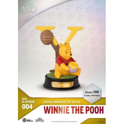 DISNEY 100 YEARS OF WONDER ALPHABET MINI D-STAGE FIGURES BEAST KINGDOM