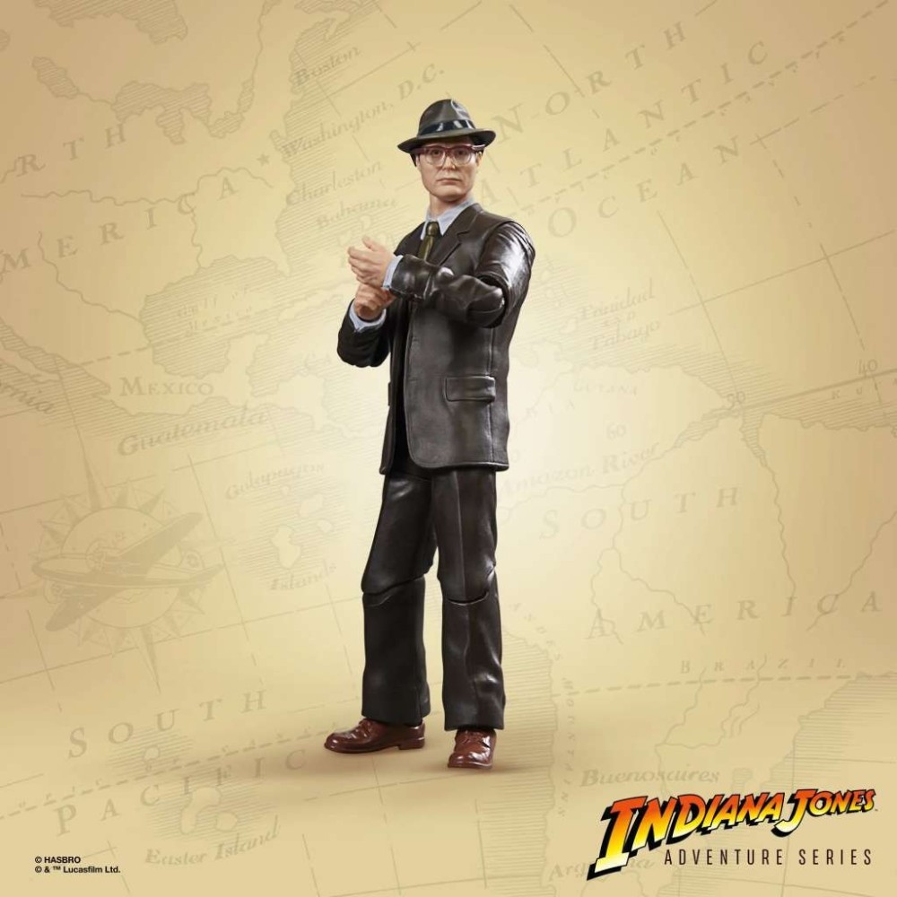 HASBRO INDIANA JONES THE DIAL OF DESTINY JURGEN VOLLER ACTION FIGURE