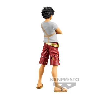 BANPRESTO ONE PIECE RED GRANDLINE DXF MONKEY.D.LUFFY VOL.6 STATUE FIGURE