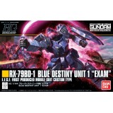 BANDAI HIGH GRADE HG BLUE DESTINY UNIT 1 EXAM 1/144 MODEL KIT ACTION FIGURE