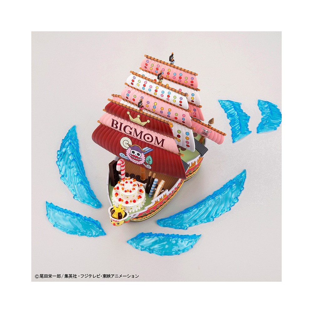 BANDAI ONE PIECE GRAND SHIP COLLECTION QUEEN MAMA CHANTER SHIP MODEL KIT