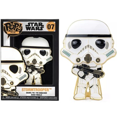 FUNKO FUNKO POP! PIN STAR WARS 07 STORMTROOPER PIN FIGURE