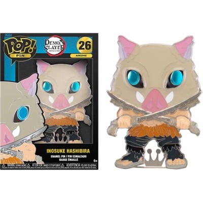 FUNKO POP! PIN DEMON SLAYER INOSUKE HASHIBIRA SPILLA FIGURE FUNKO