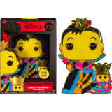 FUNKO POP! PIN DISNEY QUEEN AND KING OF HEARTS BLACKLIGHT GLOWS IN THE DARK SPILLA FIGURE FUNKO