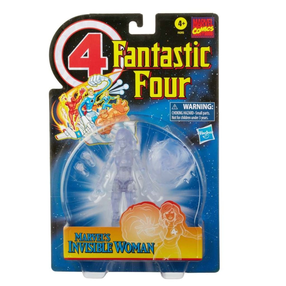 HASBRO MARVEL LEGENDS FANTASTIC FOUR THE INVISIBLE WOMAN ACTION FIGURE