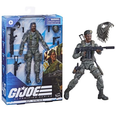 HASBRO G.I. JOE CLASSIFIED SERIES SGT. STALKER ACTION FIGURE