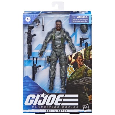 HASBRO G.I. JOE CLASSIFIED SERIES SGT. STALKER ACTION FIGURE