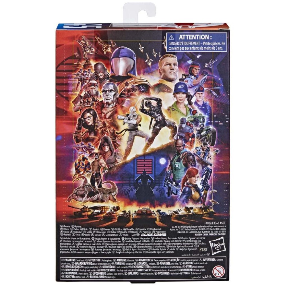 HASBRO G.I. JOE CLASSIFIED SERIES TOMAX PAOLI ACTION FIGURE