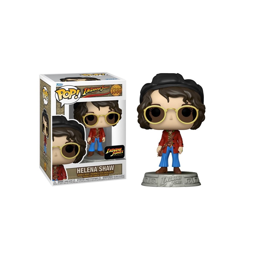 FUNKO FUNKO POP! INDIANA JONES HELENA SHAW BOBBLE HEAD KNOCKER FIGURE