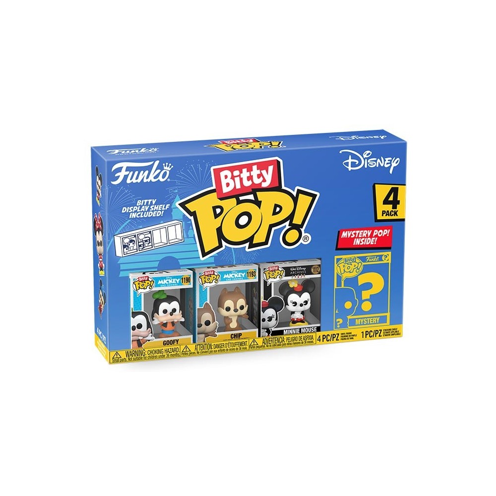 FUNKO BITTY POP! DISNEY 4 PACK GOOFY VINYL MINI FIGURE FUNKO