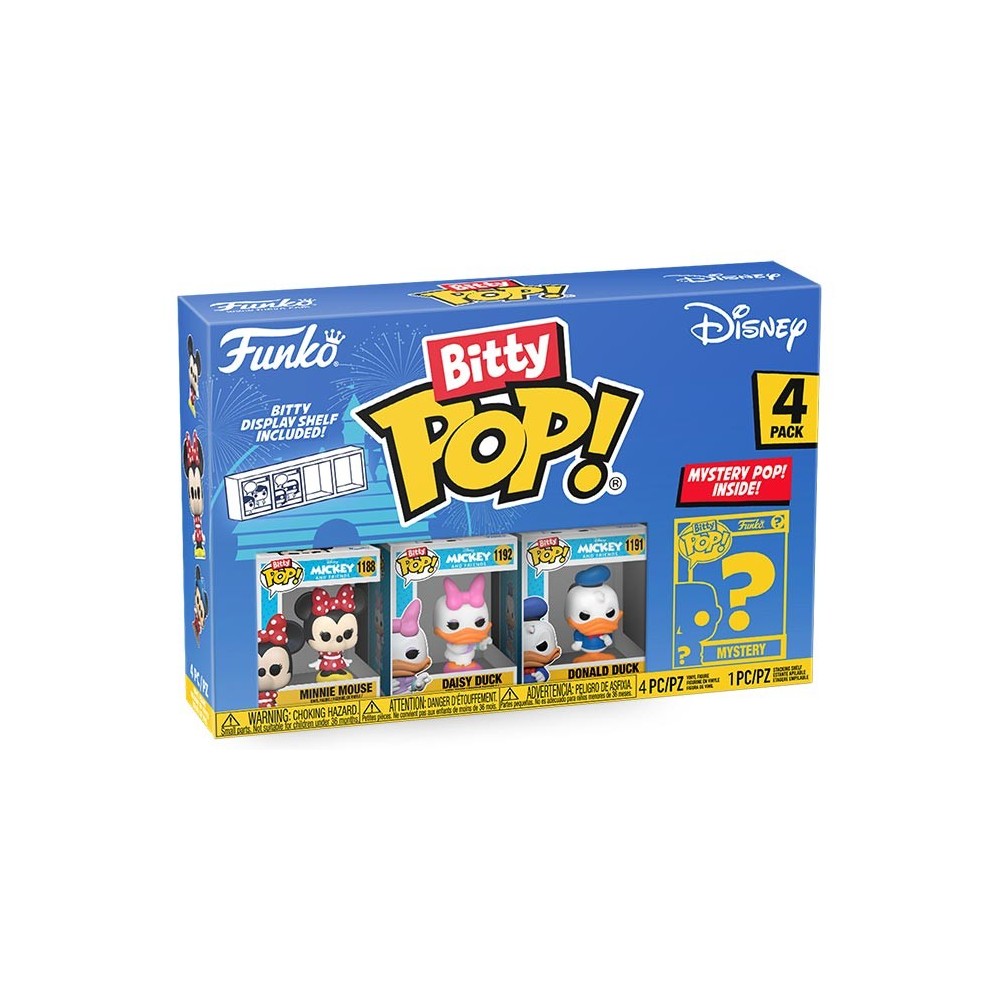 FUNKO BITTY POP! DISNEY 4 PACK MINNIE VINYL MINI FIGURE FUNKO