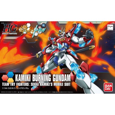 BANDAI HIGH GRADE HG KAMIKI BURNING GUNDAM 1/144 MODEL KIT ACTION FIGURE
