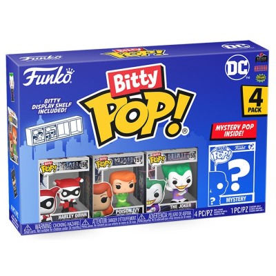 FUNKO BITTY POP! BATMAN THE ANIMATED SERIES 4 PACK HARLEY VINYL MINI FIGURE FUNKO