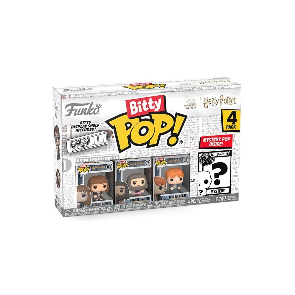FUNKO BITTY POP! HARRY POTTER 4 PACK HERMIONE VINYL MINI FIGURE FUNKO