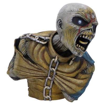 IRON MAIDEN EDDIE PIECE OF MIND BUST BOX FIGURE NEMESIS NOW