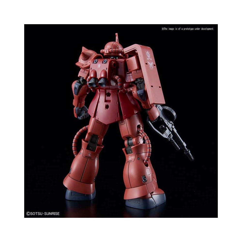 HIGH GRADE HG ZAKU II MS-06S RED COMET 1/144 MODEL KIT ACTION FIGURE BANDAI