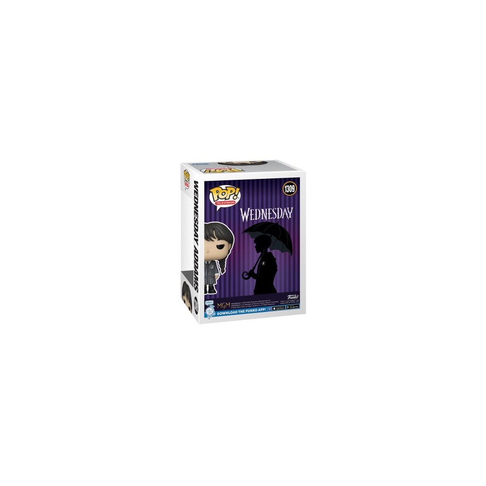 FUNKO POP! WEDNESDAY ADDAMS MERCOLEDI BOBBLE HEAD KNOCKER FIGURE FUNKO