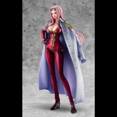 ONE PIECE P.O.P. BLACK CAGE HINA STATUA FIGURE MEGAHOUSE