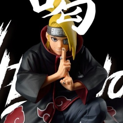 BANPRESTO NARUTO SHIPPUDEN VIBRATION STARS DEIDARA STATUE FIGURE