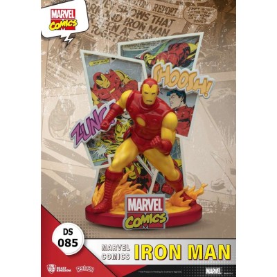D-STAGE MARVEL COMICS IRON MAN STATUA FIGURE DIORAMA BEAST KINGDOM
