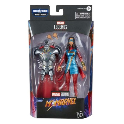 HASBRO MARVEL LEGENDS MS. MARVEL BAF INFINITY ULTRON SERIES ACTION FIGURE