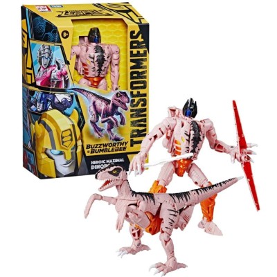 HASBRO TRANSFORMERS LEGACY BUZZWORTHY BUMBLEBEE HEROIC MAXIMAL DINOBOT ACTION FIGURE