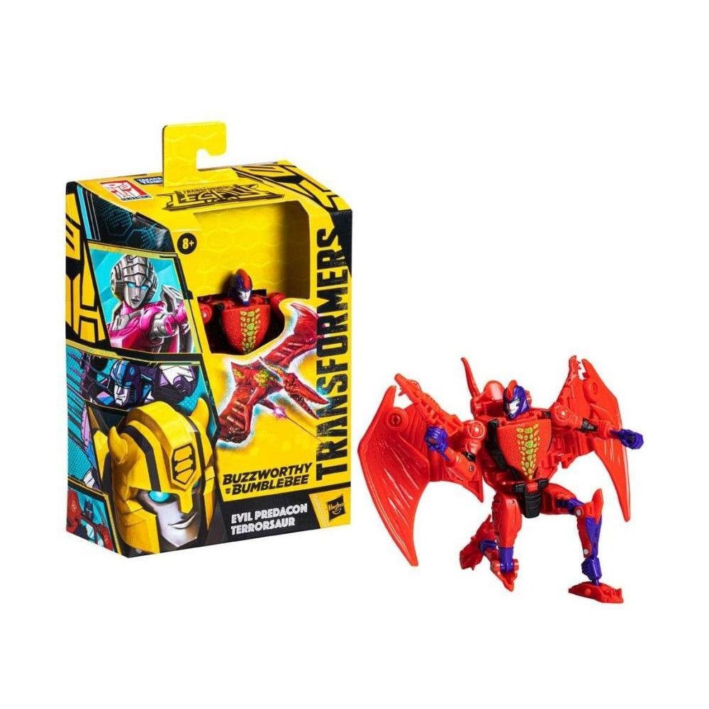 HASBRO TRANSFORMERS LEGACY BUZZWORTHY BUMBLEBEE EVIL PREDACON TERRORSAUR ACTION FIGURE