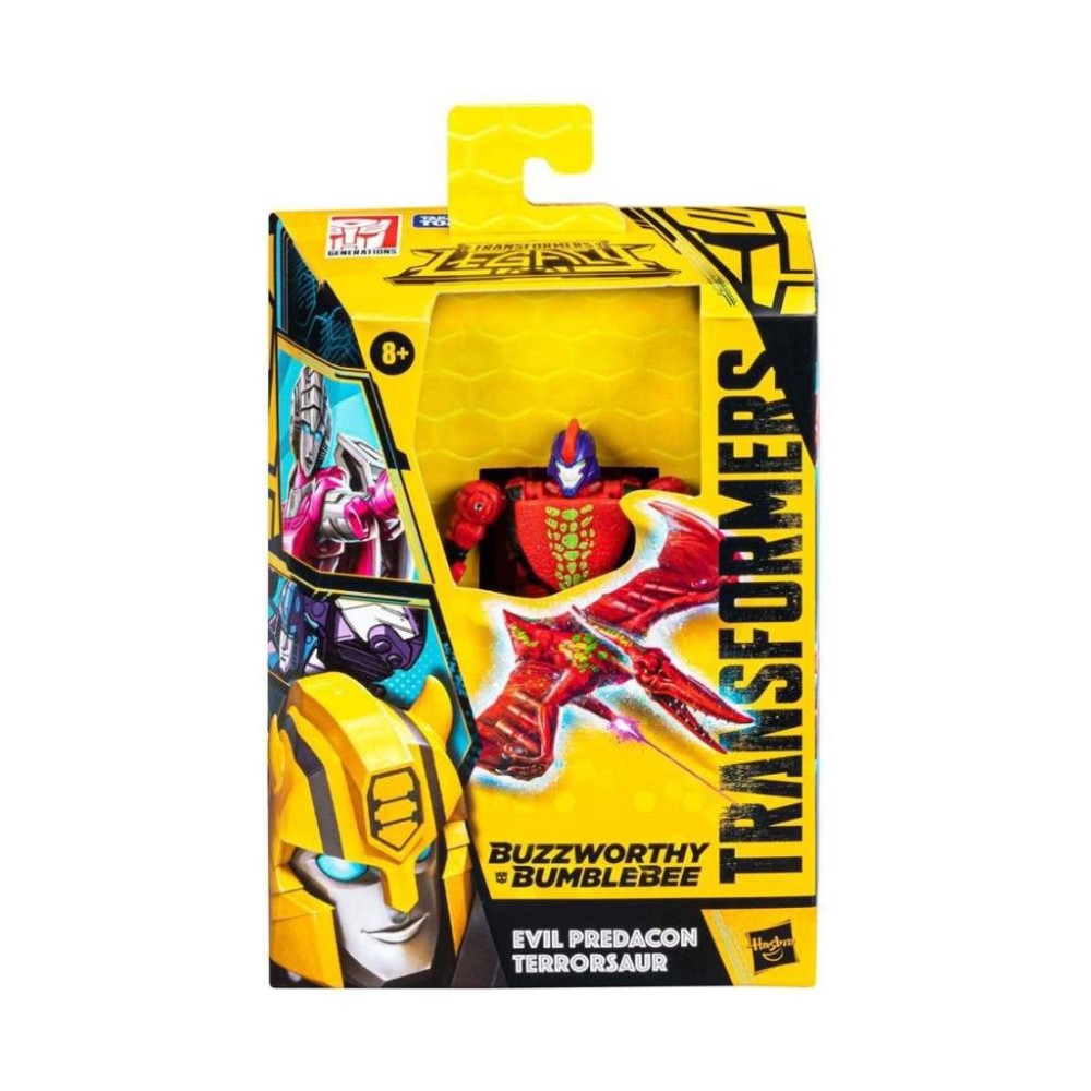 HASBRO TRANSFORMERS LEGACY BUZZWORTHY BUMBLEBEE EVIL PREDACON TERRORSAUR ACTION FIGURE