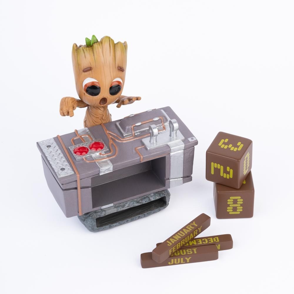 GRUPO ERIK GUARDIANS OF THE GALAXY GROOT DEATH BUTT PERPETUAL CALENDAR FIGURE