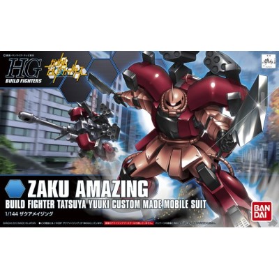 HIGH GRADE HG GUNDAM ZAKU AMAZING 1/144 MODEL KIT FIGURE BANDAI