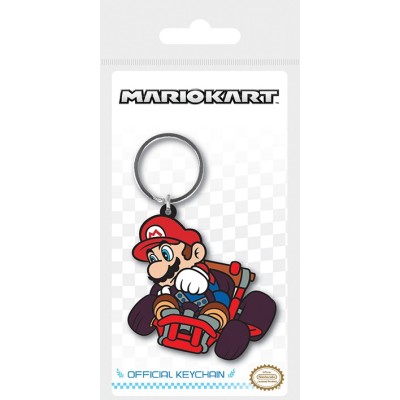 PYRAMID INTERNATIONAL MARIO KART RUBBER KEYCHAIN